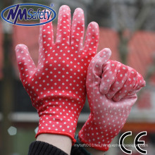 NMSAFETY 13 gauge direct buy china Guantes de jardin de PU